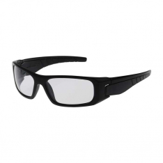 PIP 250-53-0020, Squadron™, Full Frame Safety Glasses with Black Frame, Clear Lens and Anti-Scratc