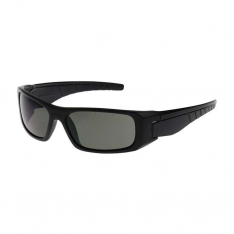 PIP 250-53-0021, Squadron™, Full Frame Safety Glasses with Black Frame, Gray Lens and Anti-Scratch