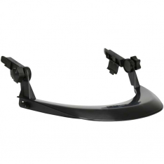 PIP 251-EPB103, Dynamic™, Short Brim Style Face Shield Bracket, Plastic, Slot Mount, Face Protecti