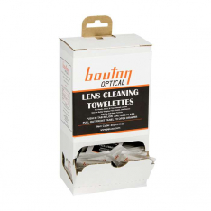 PIP 252-LCT100, Bouton® Optical, Lens Cleaning Towelette Dispenser, Eyewear Accessories, White, DIS