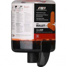 PIP 267-HPDR810-250, PIP®, Prefilled Mega Bullet Plus Ear Plug Refill Canister 33 NRR-250 Pairs, Ea