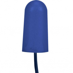 PIP 267-HPF210D, Food Pro Bullet™, Metal Detectable Polyurethane Foam Corded Ear Plugs - 32 NRR / 