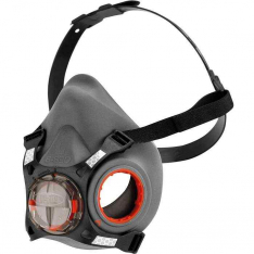 PIP 272-RPRF8830, Force Typhoon™8, Half-Mask Respirator - Large, Reusable Facepieces, Gray, L