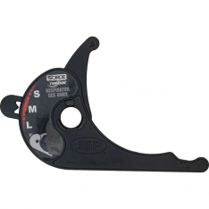 PIP 272-SIZEGUIDE, JSP®, Force Typhoon™ 8 Size Guide, Reusable Facepieces, Black, OS