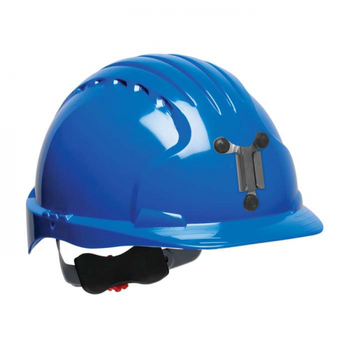 PIP 280-EV6151M-50, Evolution® Deluxe 6151, Standard Brim Mining Hard Hat with HDPE Shell, 6-Point 