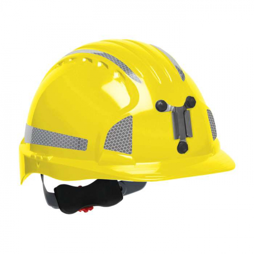 PIP 280-EV6151MCR2-20, Evolution® Deluxe 6151, Standard Brim Mining Hard Hat with HDPE Shell, 6-Poi