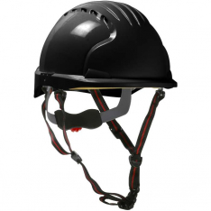PIP 280-EV6151SV-CH-11, EVO® 6151 Ascend™, Vented, Short Brim Safety Helmet with HDPE Shell, 4-Po