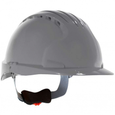 PIP 280-EV6151V-40, Evolution® Deluxe 6151, Standard Brim, Vented Hard Hat with HDPE Shell, 6-Point