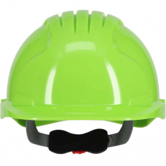 PIP 280-EV6151V-LY, Evolution® Deluxe 6151, Standard Brim, Vented Hard Hat with HDPE Shell, 6-Point