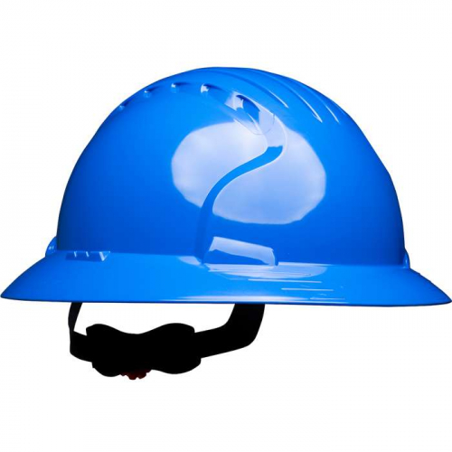 PIP 280-EV6161-50, Evolution® Deluxe 6161, Full Brim Hard Hat with HDPE Shell, 6-Point Polyester Su