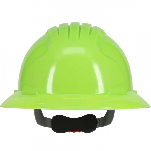 PIP 280-EV6161-LY, Evolution® Deluxe 6161, Full Brim Hard Hat with HDPE Shell, 6-Point Polyester Su