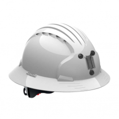 PIP 280-EV6161M-10, Evolution® Deluxe 6161, Full Brim Mining Hard Hat with HDPE Shell, 6-Point Poly