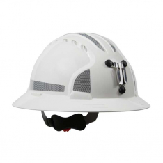 PIP 280-EV6161MCR2-10, Evolution® Deluxe 6161, Full Brim Mining Hard Hat with HDPE Shell, 6-Point P