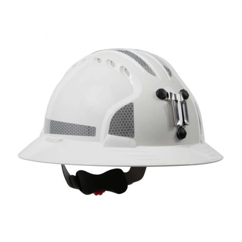 PIP 280-EV6161MCR2-10, Evolution® Deluxe 6161, Full Brim Mining Hard Hat with HDPE Shell, 6-Point P