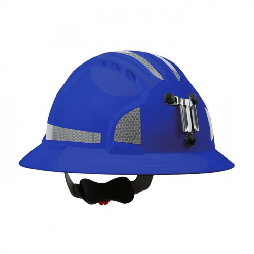 PIP 280-EV6161MCR2-50, Evolution® Deluxe 6161, Full Brim Mining Hard Hat with HDPE Shell, 6-Point P