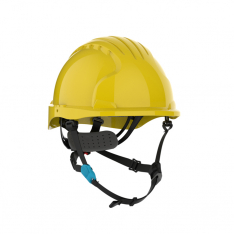PIP 280-EV6252S-CH-20, Evolution Deluxe 6252, Safety Helmets, Yellow, OS, Short Brim Safety Helmet W