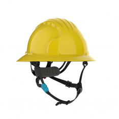 PIP 280-EV6262-CH-20, Evolution Deluxe 6262, Safety Helmets, Yellow, OS, Full Brim Safety Helmet Wit