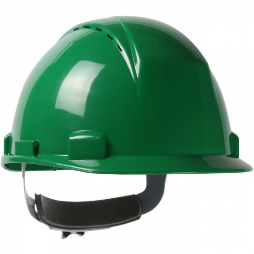 PIP 280-HP1142RSPV-04, Logan™, Vented, Type II, Short Brim Cap Style Hard Hat with HDPE Shell, 4-P