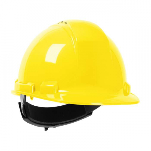 PIP 280-HP241RV-02, Whistler™, Vented, Cap Style Hard Hat with HDPE Shell, 4-Point Textile Suspens