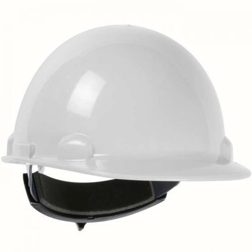 PIP 280-HP341R-01, Dom™, Cap Style Smooth Dome Hard Hat with HDPE Shell, 4-Point Textile Suspensio
