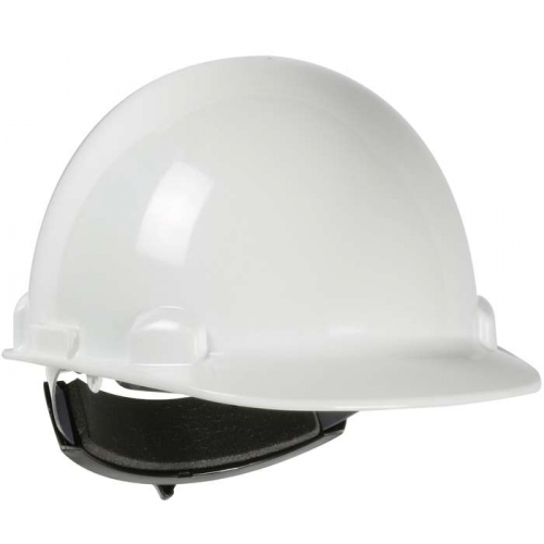 PIP 280-HP341SR-01, Dom™, Cap Style Smooth Dome Hard Hat with HDPE Shell, 4-Point Textile Suspensi