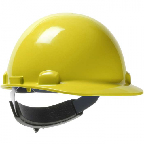 PIP 280-HP341SR-02, Dom™, Cap Style Smooth Dome Hard Hat with HDPE Shell, 4-Point Textile Suspensi