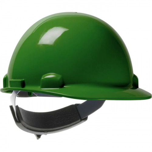 PIP 280-HP341SR-04, Dom™, Cap Style Smooth Dome Hard Hat with HDPE Shell, 4-Point Textile Suspensi