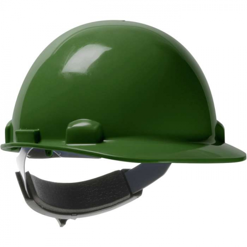 PIP 280-HP341SR-74, Dom™, Cap Style Smooth Dome Hard Hat with HDPE Shell, 4-Point Textile Suspensi