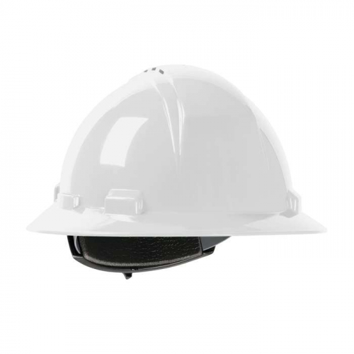 PIP 280-HP641RV-01, Kilimanjaro™, Vented, Full Brim Hard Hat with HDPE Shell, 4-Point Textile Susp