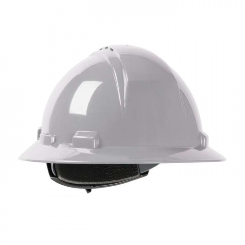PIP 280-HP641RV-09, Kilimanjaro™, Vented, Full Brim Hard Hat with HDPE Shell, 4-Point Textile Susp