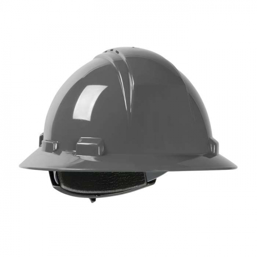 PIP 280-HP641RV-14, Kilimanjaro™, Vented, Full Brim Hard Hat with HDPE Shell, 4-Point Textile Susp