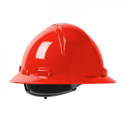 PIP 280-HP641RV-15, Kilimanjaro™, Vented, Full Brim Hard Hat with HDPE Shell, 4-Point Textile Susp