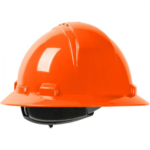 PIP 280-HP641RV-31, Kilimanjaro™, Vented, Full Brim Hard Hat with HDPE Shell, 4-Point Textile Susp