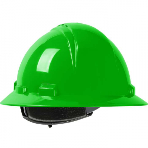 PIP 280-HP641RV-45, Kilimanjaro™, Vented, Full Brim Hard Hat with HDPE Shell, 4-Point Textile Susp