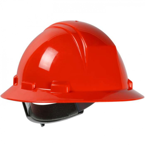 PIP 280-HP642R-15, Kilimanjaro™, Type II Full Brim Hard Hat with HDPE Shell, 4-Point Textile Suspe