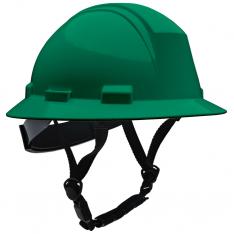 PIP 280-HP642RM-CH-04, Kilimanjaro, Safety Helmets, Dark Green, OS, ANSI Type Ii Full Brim Safety He