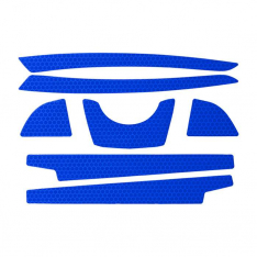 PIP 281-CR2FB-10-BL, JSP®, CR2 Reflective Kit for Full Brim Hard Hats, Head Protect Access, Blue, O