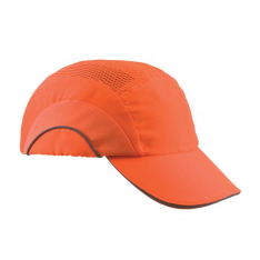 PIP 282-ABR170-OR, HardCap A1+™, Hi-Vis Baseball Style Bump Cap with HDPE Protective Liner and Adj
