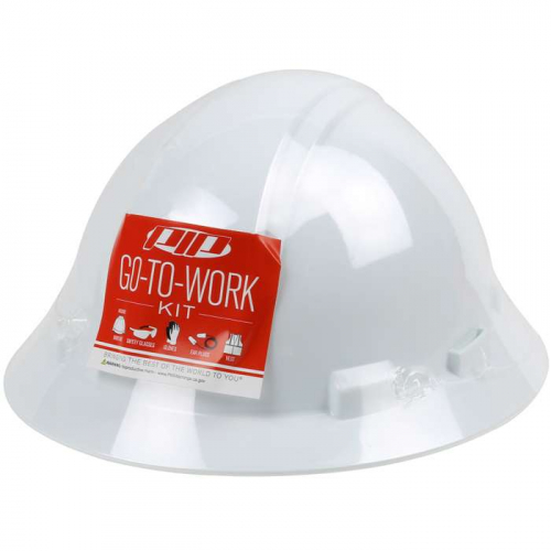 PIP 289-GTW-HP641-M-L, Kilimanjaro™, Pre-Packed PPE Kit, HP641 Full Brim Hat, Safety Eyewear, Earp