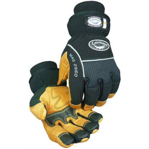 PIP 2960-7, Caiman® MAG™, Multi-Activity Glove with Pig Grain Leather Padded Palm and Waterproof 