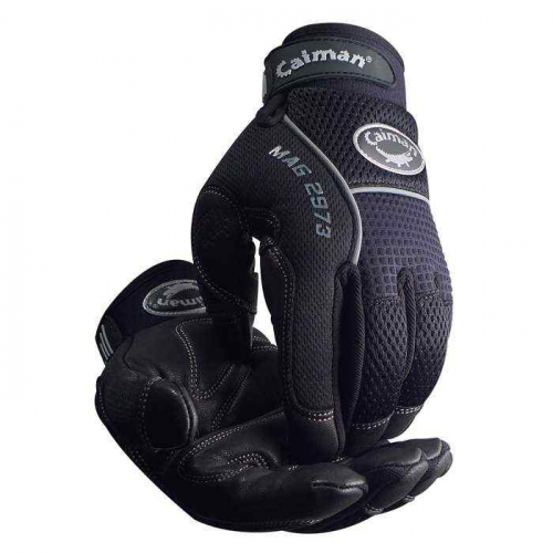 PIP 2973-4, Caiman® MAG™, Multi-Activity Glove with Black Goat Grain Leather Padded Palm and Blac