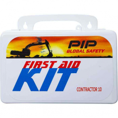 PIP 299-13285, PIP®, Contractor First Aid Kit - 10 Person, First Aid Kit, White, KIT