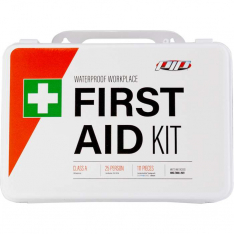 PIP 299-21025A, PIP®, ANSI Class A Waterproof First Aid Kit - 25 Person, First Aid Kit, White, KIT