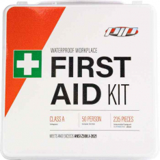 PIP 299-21050A, PIP®, ANSI Class A Waterproof First Aid Kit - 50 Person, First Aid Kit, White, KIT