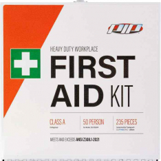PIP 299-21050A-M, PIP®, ANSI Class A Aid Kit - 50 Person, First Aid Kit, White, KIT