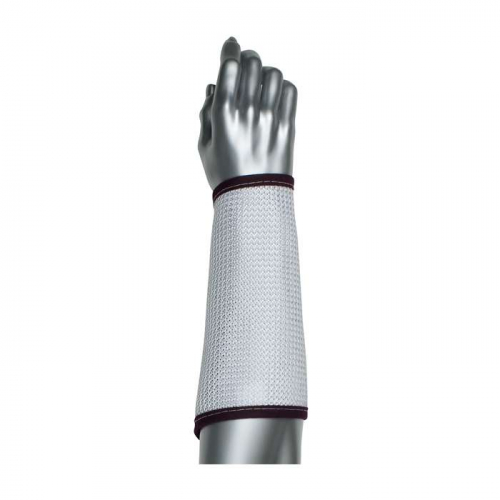 PIP 30-6795W-S, Kut Gard®, 2-Ply Nylon Cane Mesh Sleeve - 9, Cut Resistant Sleeve, White, S