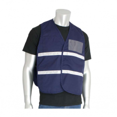 PIP 300-2503-2X-3X, PIP®, Non-ANSI Incident Command Vest - Cotton/Polyester Blend, Hi-Vis Apparel, 
