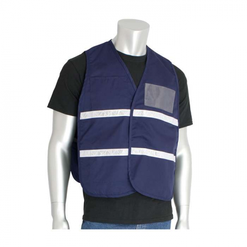 PIP 300-2503-4X-5X, PIP®, Non-ANSI Incident Command Vest - Cotton/Polyester Blend, Hi-Vis Apparel, 