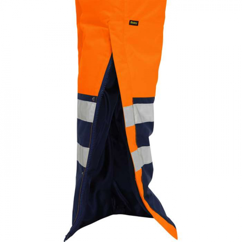 PIP 318M6452T-ORNV-3X, Bisley®, ANSI Class E Extreme Cold Bib Overall, Cold Weather Wear, Hi-Vis Or