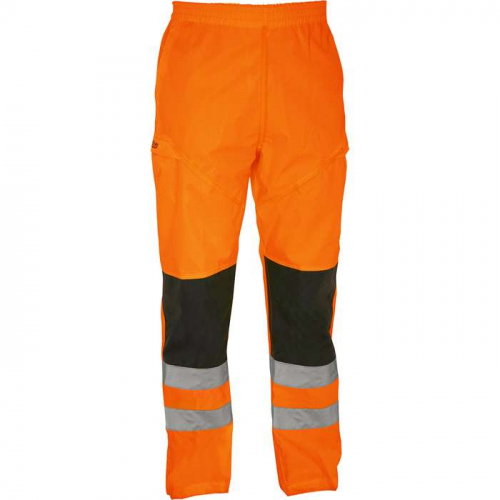 PIP 318U6373T-OR-5XL, Bisley®, Class E  Hi Vis Waterproof Pants, Hi-Vis Apparel, Hi-Vis Orange, 5XL